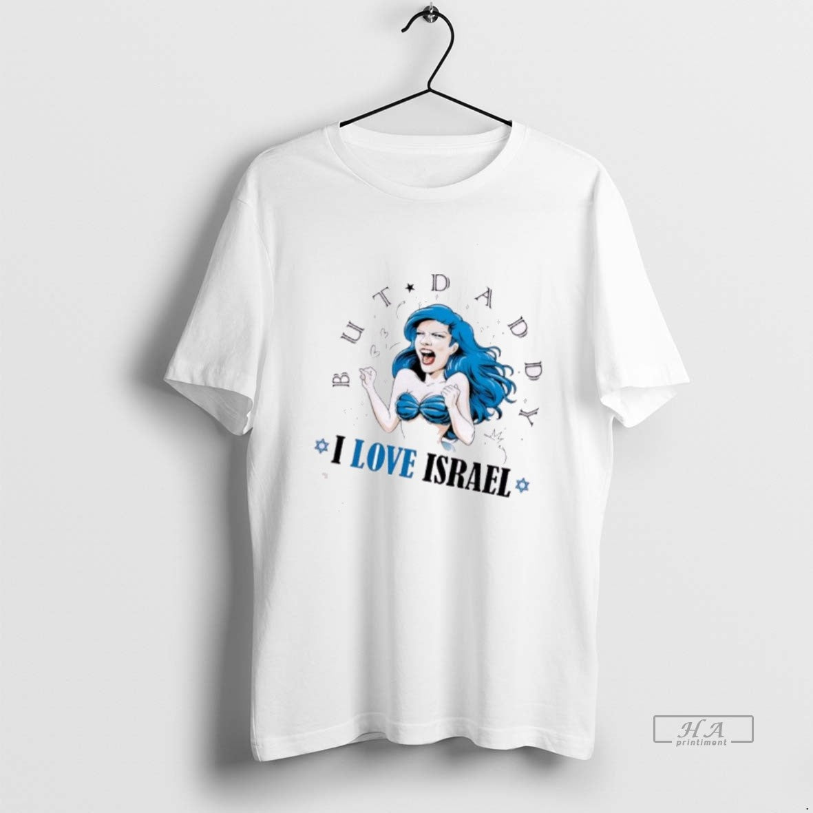 Official Mermaid But Daddy I Love Israel T-Shirts, Hoodie, Sweatshirt | RetroVerseTees.com