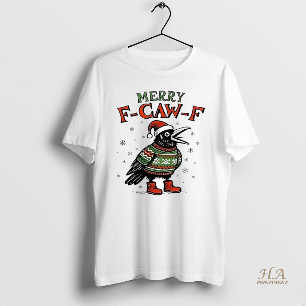 Official Merry F Caw F 2025 Christmas Circle
