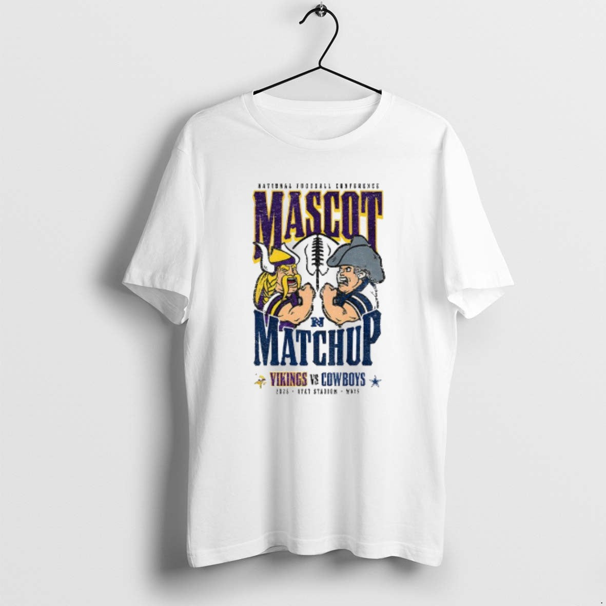 Official Minnesota Vikings Vs Dallas Cowboys National Football Conference 2025 T-Shirts, Hoodie, Sweatshirt