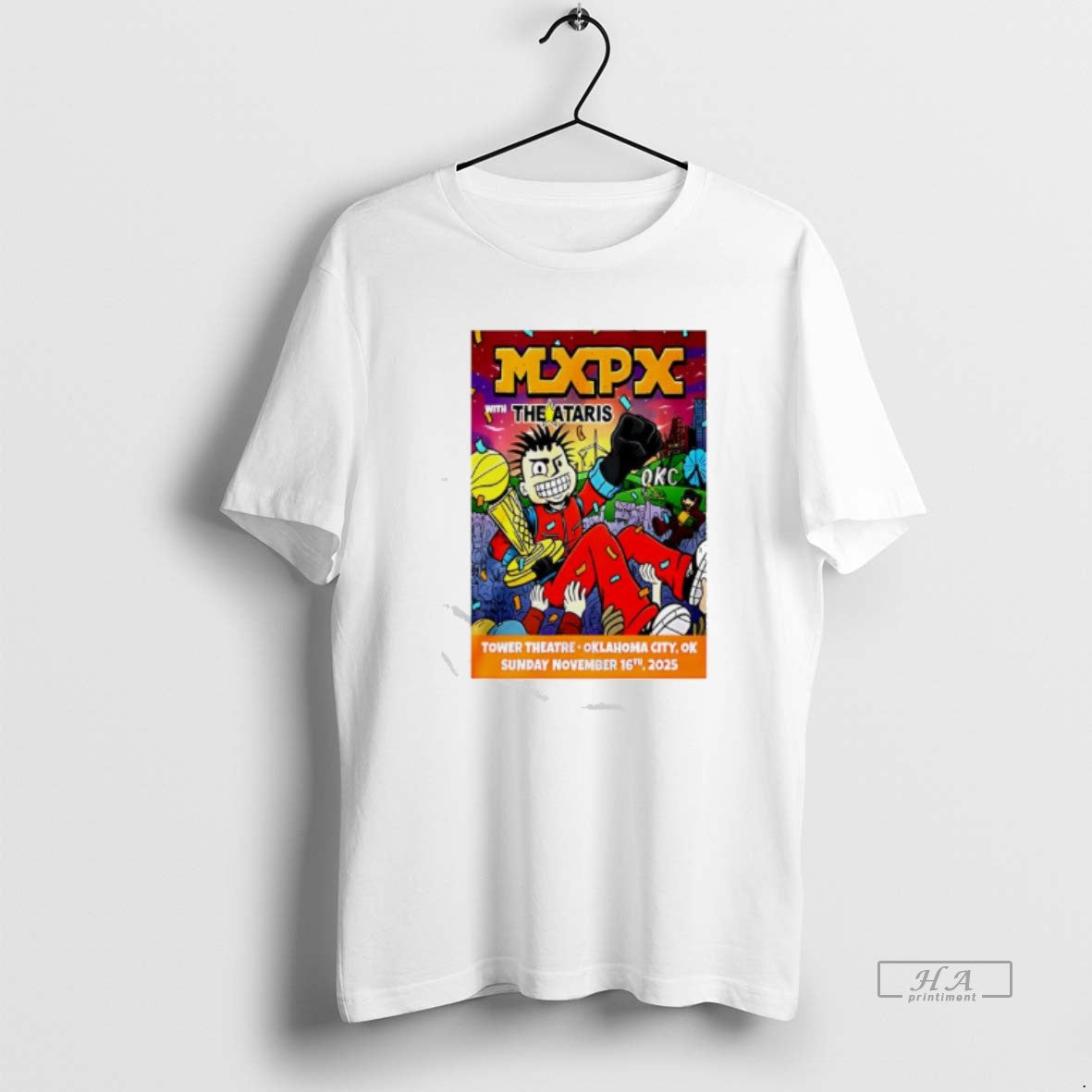 Official Mxpx Oklahoma City Ok November 16th 2025 T-Shirts, Hoodie, Sweatshirt | RetroVerseTees.com
