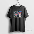 Official My Stranger Neighbo Eleven And A Demogorgon At The Bus Stop In The Style T-Shirts, Hoodie, Sweatshirt