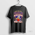 Official New Orleans Pelicans Been There Won That T-Shirts, Hoodie, Sweatshirt | RetroVerseTees.com
