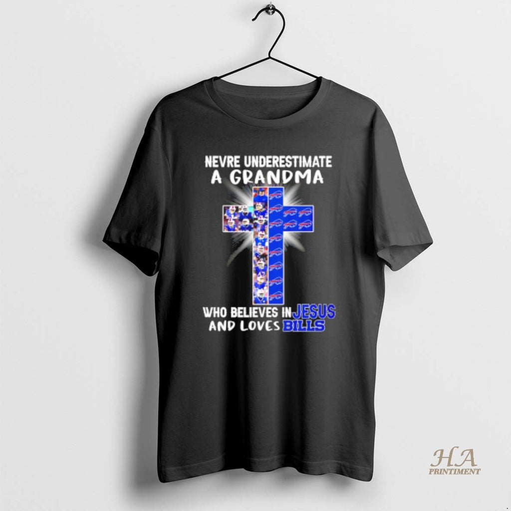 Official New Underestimate A Grandma Who Believes In Jesus And Loves Bills
