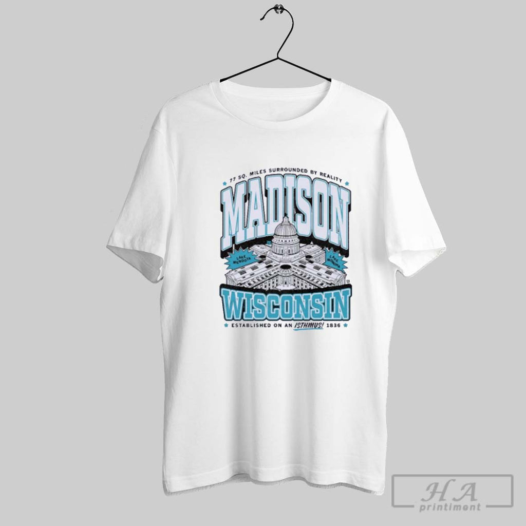 Official Official Madison Wisconsin Max Collegiate Shirt Tee