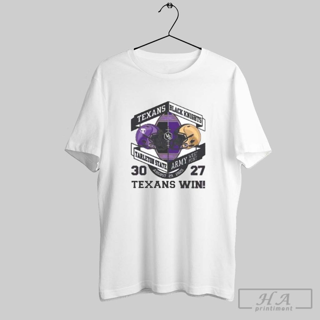 Official Official Texans Tarleton State 30 27 Black Knights Army West Point August 29 2025