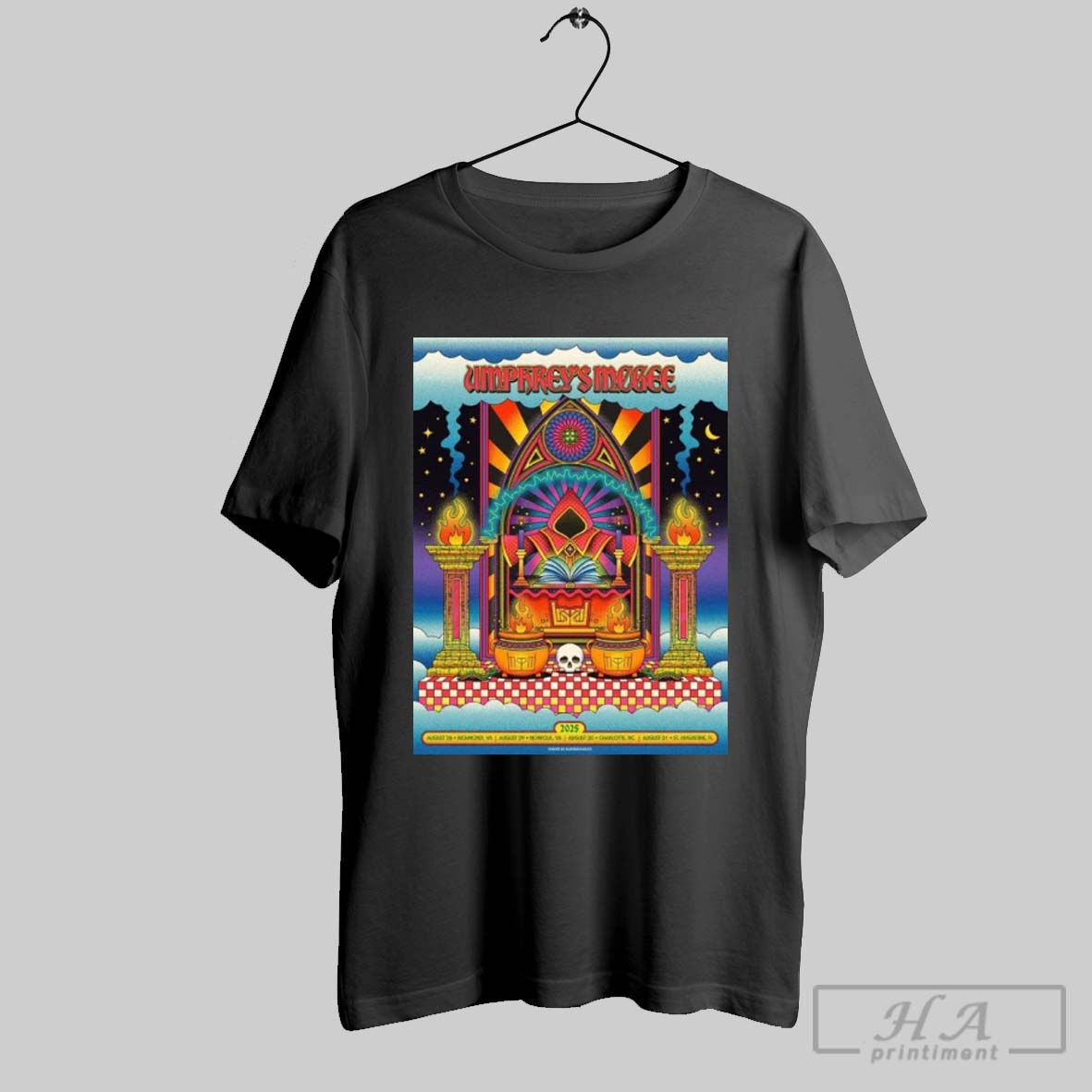 Official Official Umphreys Mcgee The National In Richmond Va Aug 28 2025 Poster