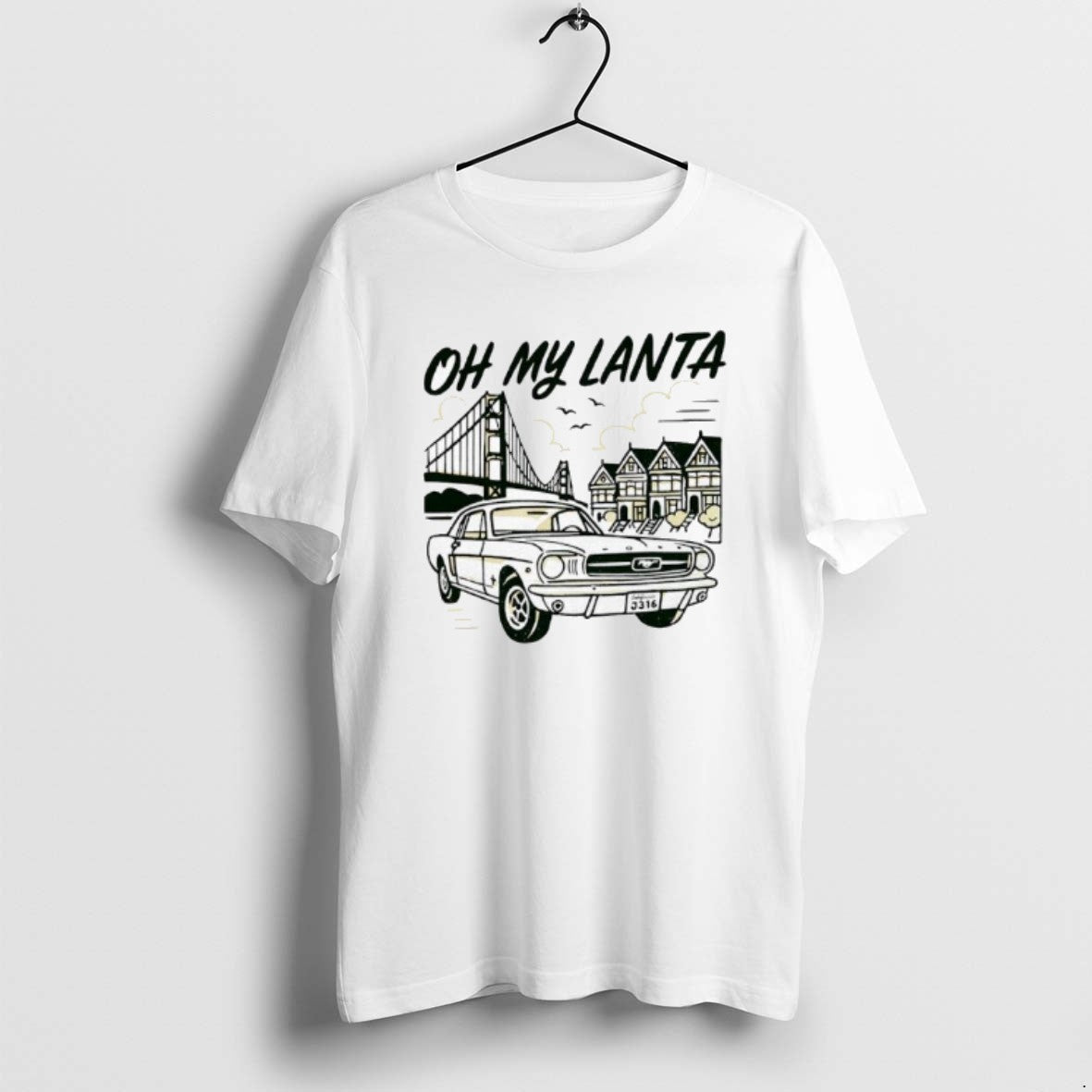 Official Oh My Lanta Car Graphic T-Shirts, Hoodie, Sweatshirt | RetroVerseTees.com