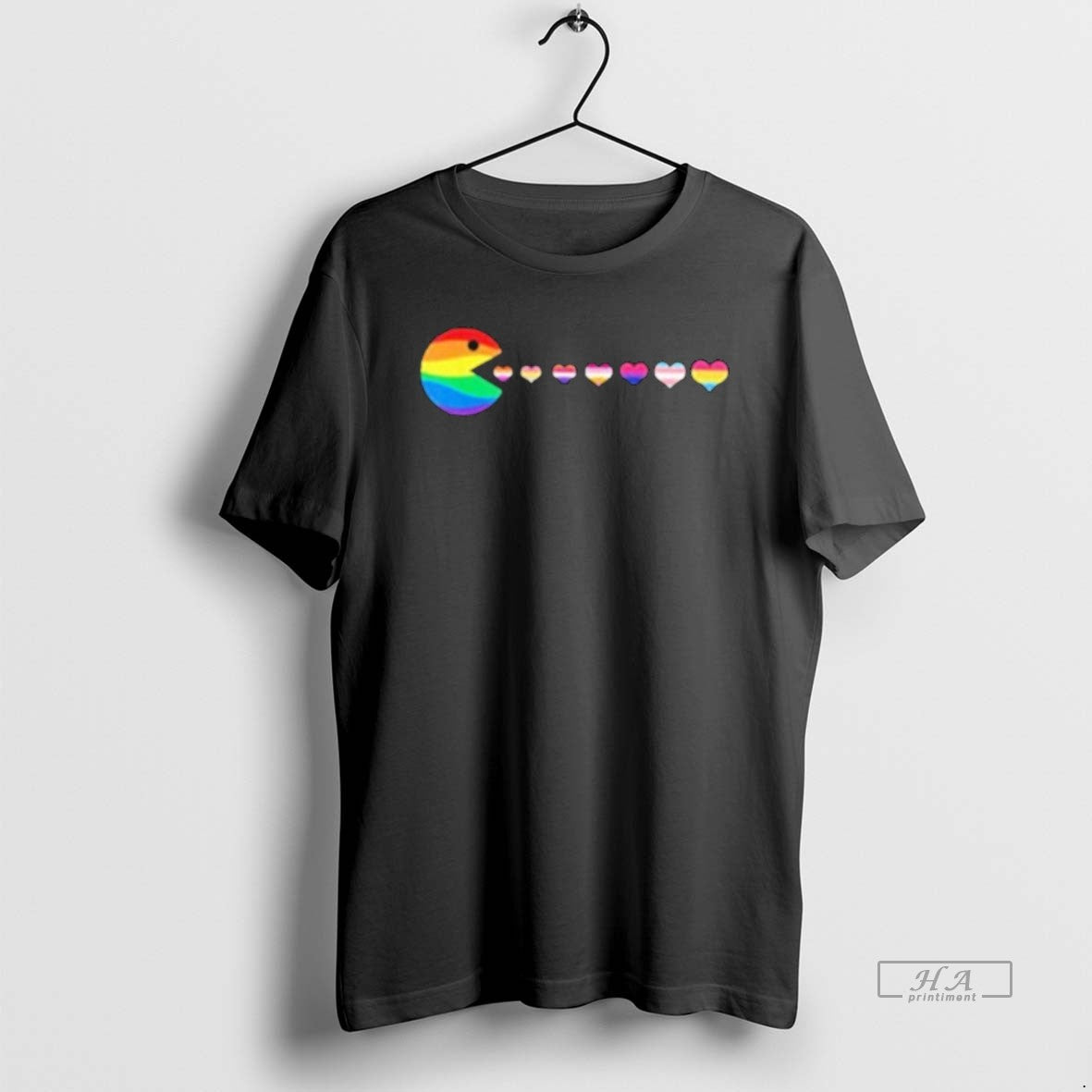 Official Pacman Gay Pride Flag T-Shirts, Hoodie, Sweatshirt | RetroVerseTees.com