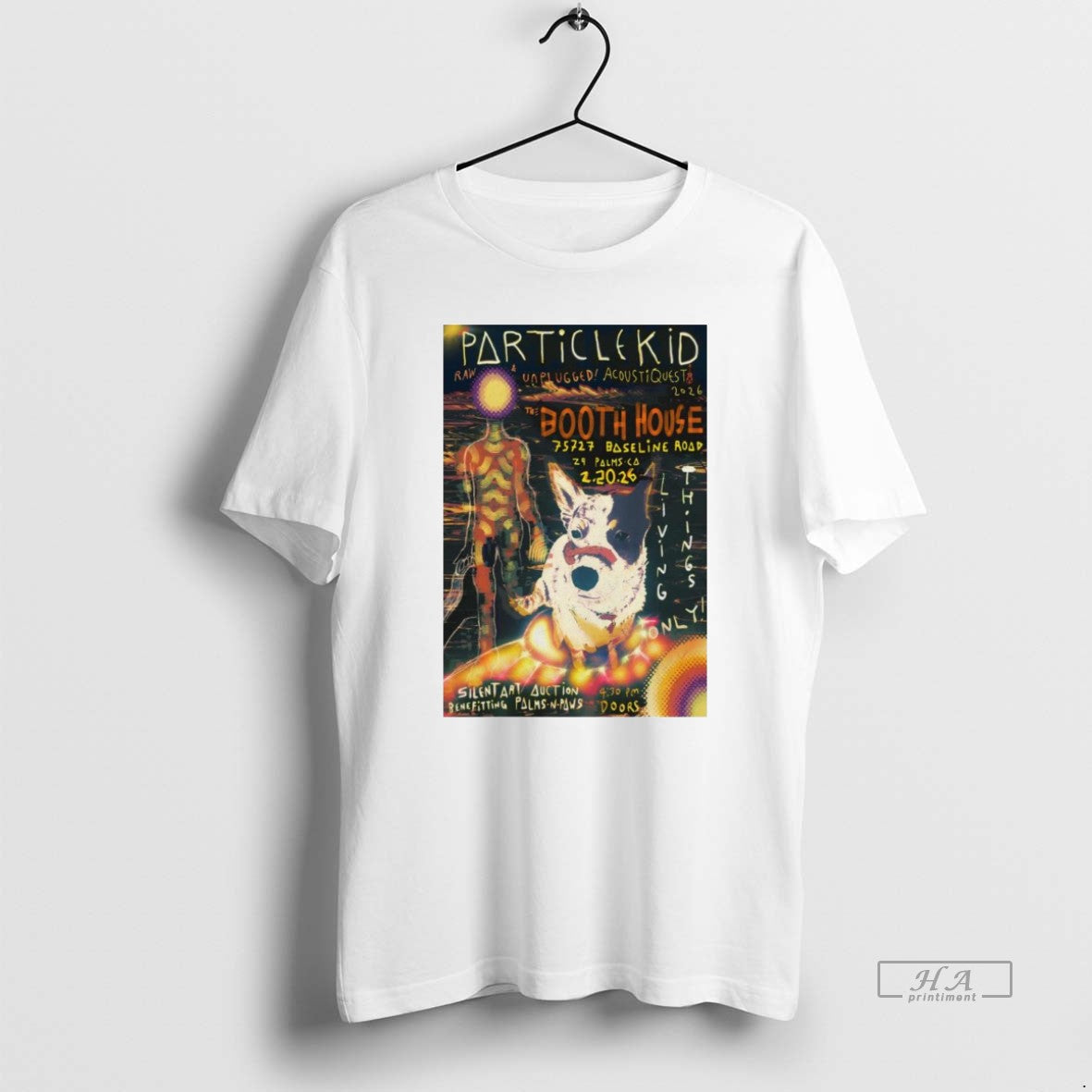 Official Particle Kid Feb 20 2026 Booth House In 29 Palms Ca T-Shirts, Hoodie, Sweatshirt | RetroVerseTees.com