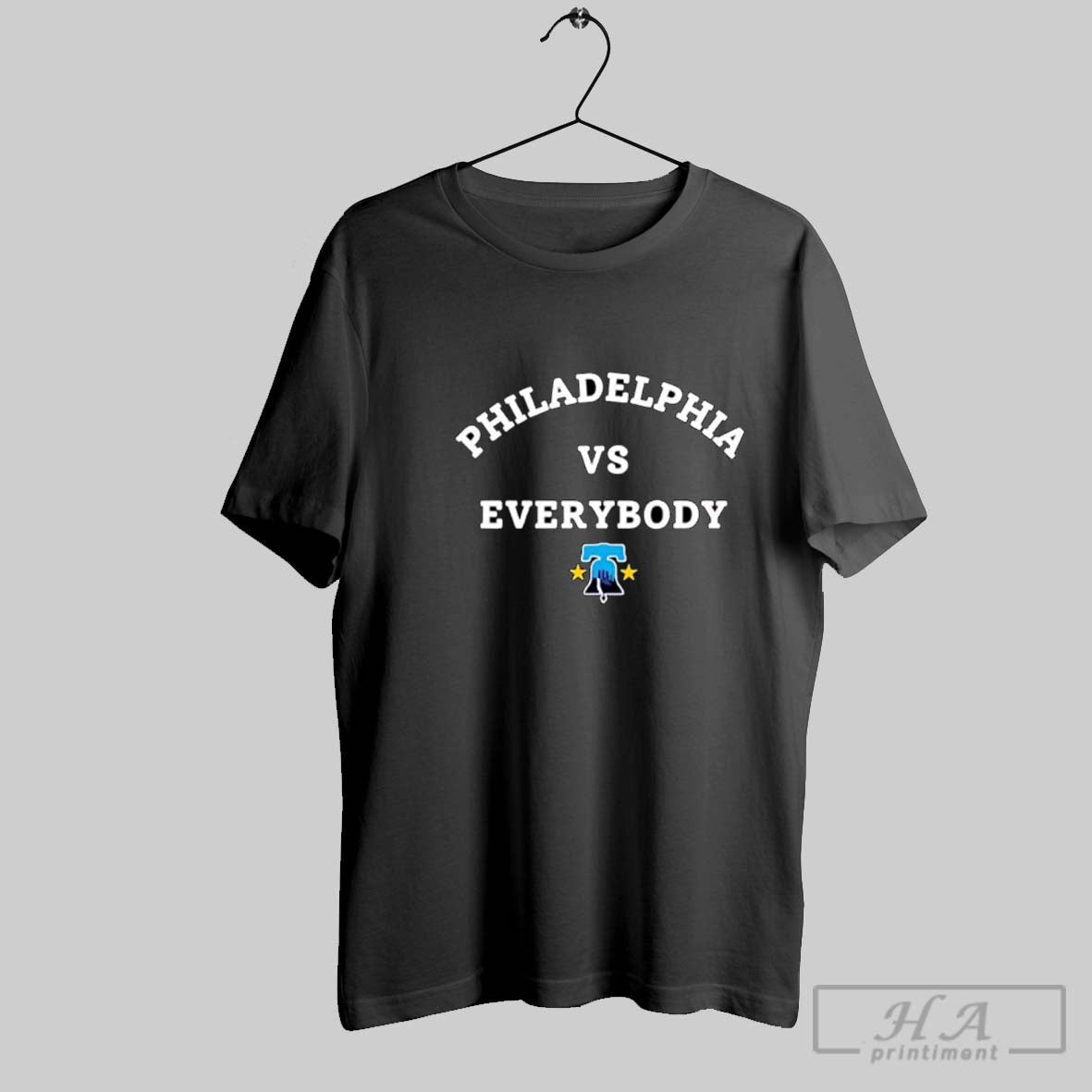 Official Philadelphia Vs Everybody Baseball Liberty Bell Logo Fan