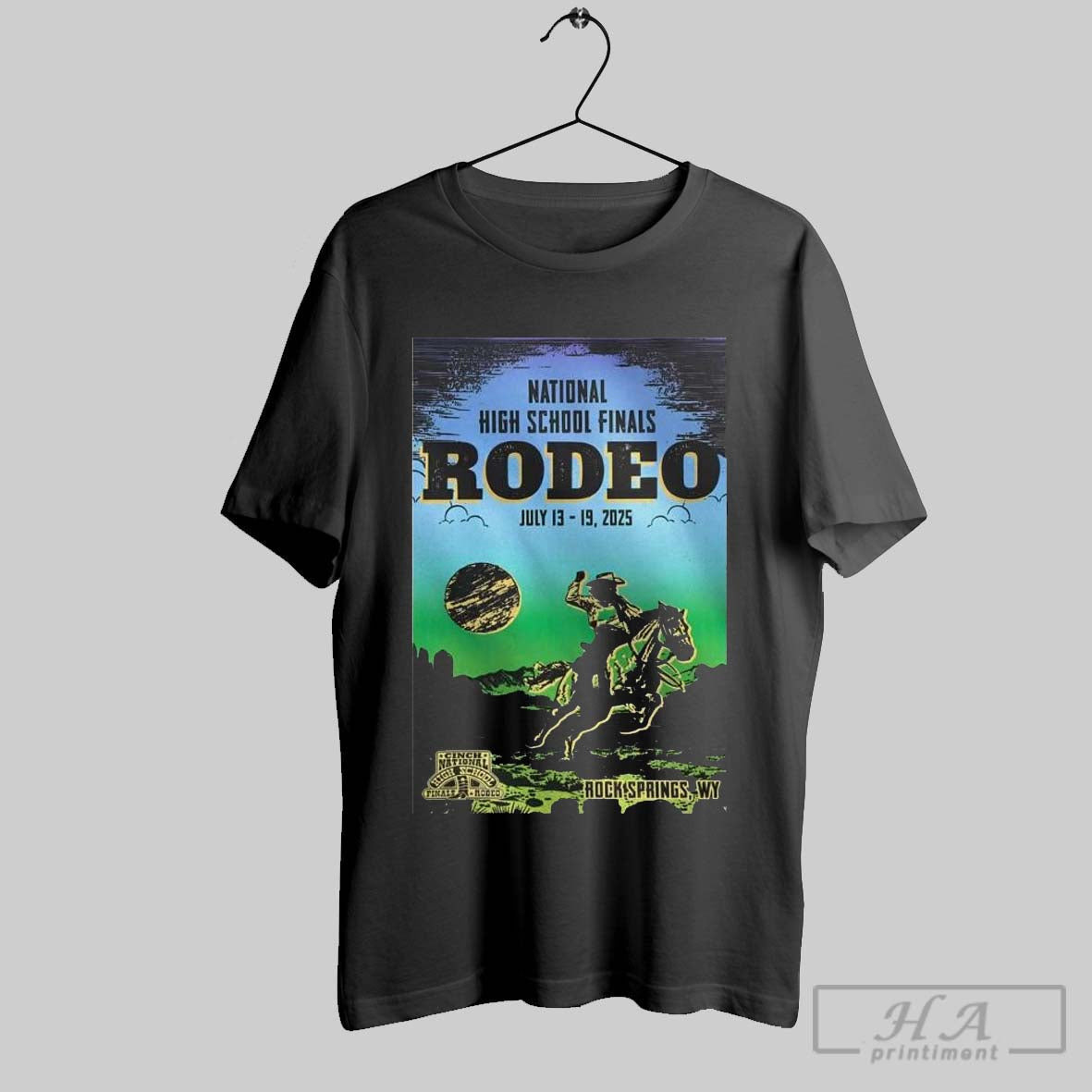 Official Poster Rodeo Des Rock Springs Wy July 13 19 2025 Tour National High School