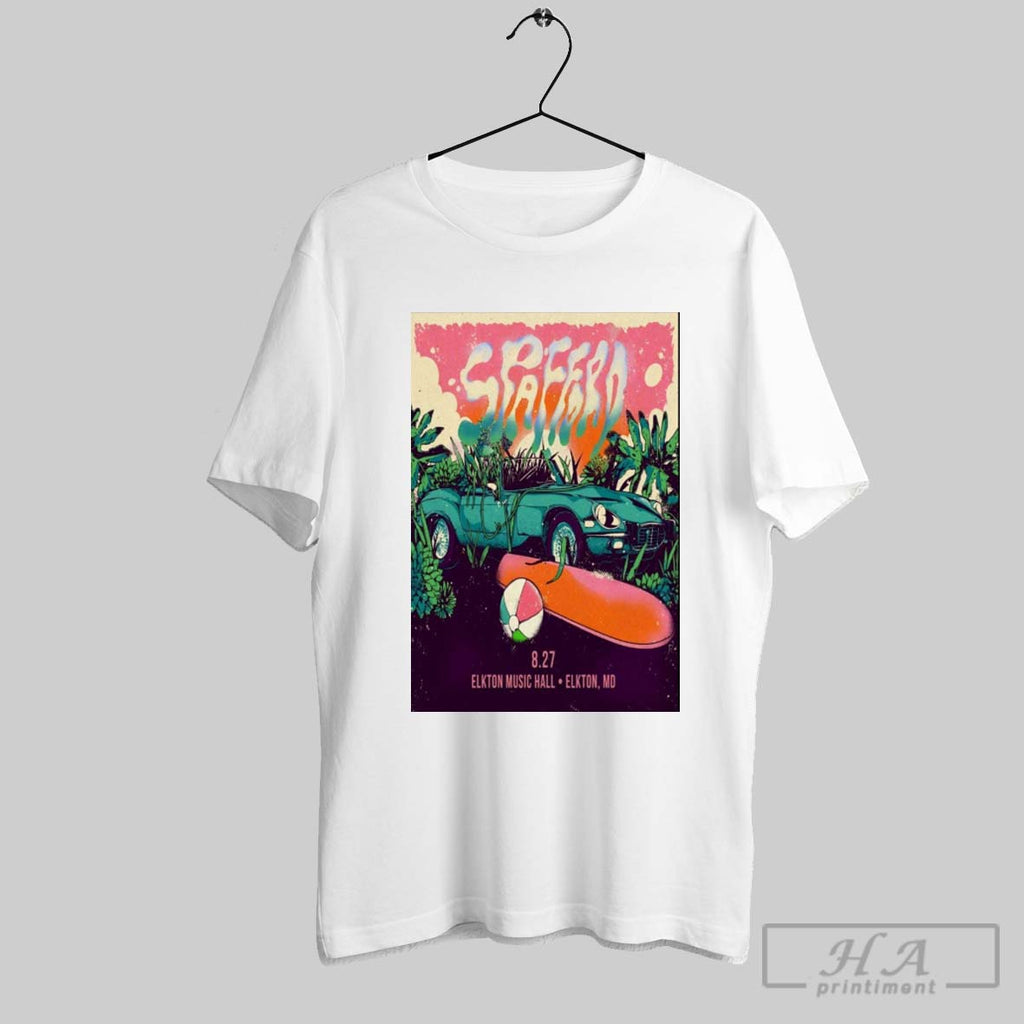 Official Poster Spafford August 27 2025 Elkton Music Hall In Elkton Md T Shirt