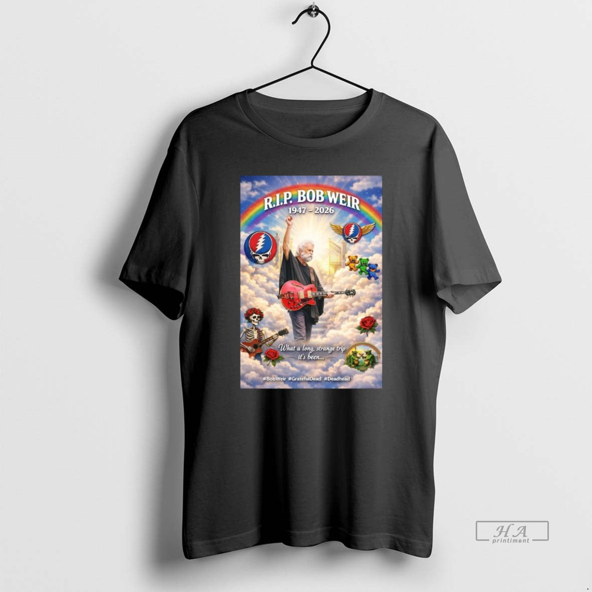 Official Rip Bob Weir Grateful Dead Co Founder Rest In Peace 1947 2026 T-Shirts, Hoodie, Sweatshirt | RetroVerseTees.com