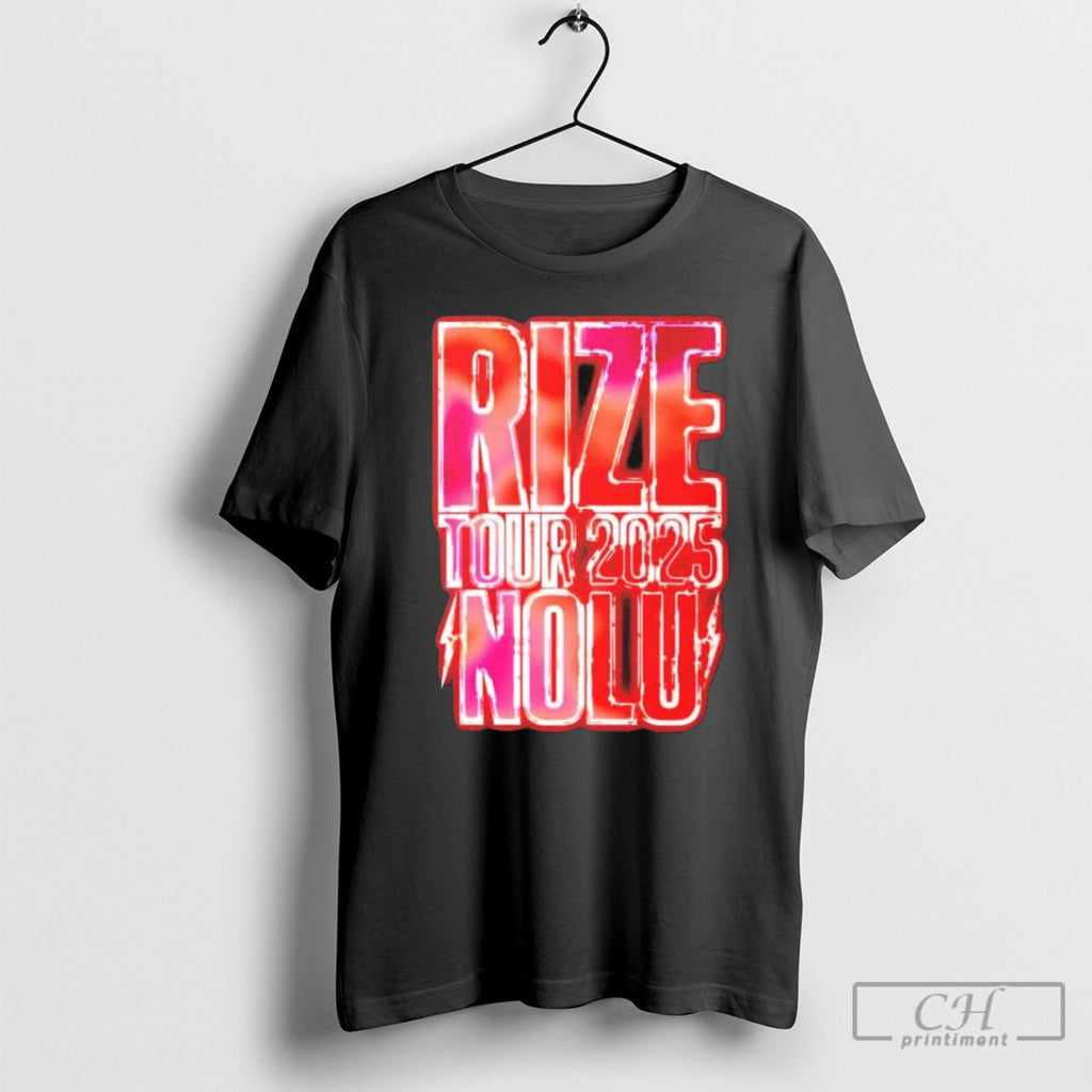 Official Rize Live Tour 2025 Nolu Logo T Shirt