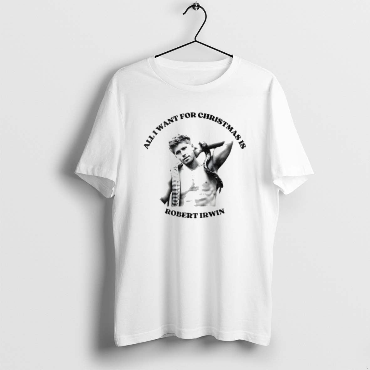 Official Robert Irwin All I Want For Christmas Is Robert Irwin Vintage T-Shirts, Hoodie, Sweatshirt | RetroVerseTees.com