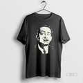 Official Salvador Dali Portrait Classic Retro T-Shirts, Hoodie, Sweatshirt | RetroVerseTees.com