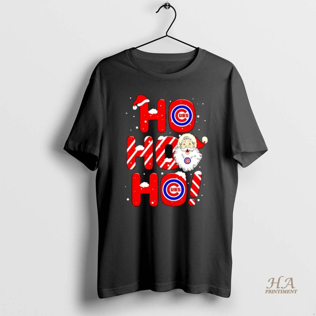 Official Santa Claus Chicago Cubs Ho Ho Ho Merry Christmas