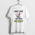 Official Santa Cow I Dont Care If People Talk Shit About Me I Was Raised T-Shirts, Hoodie, Sweatshirt | RetroVerseTees.com