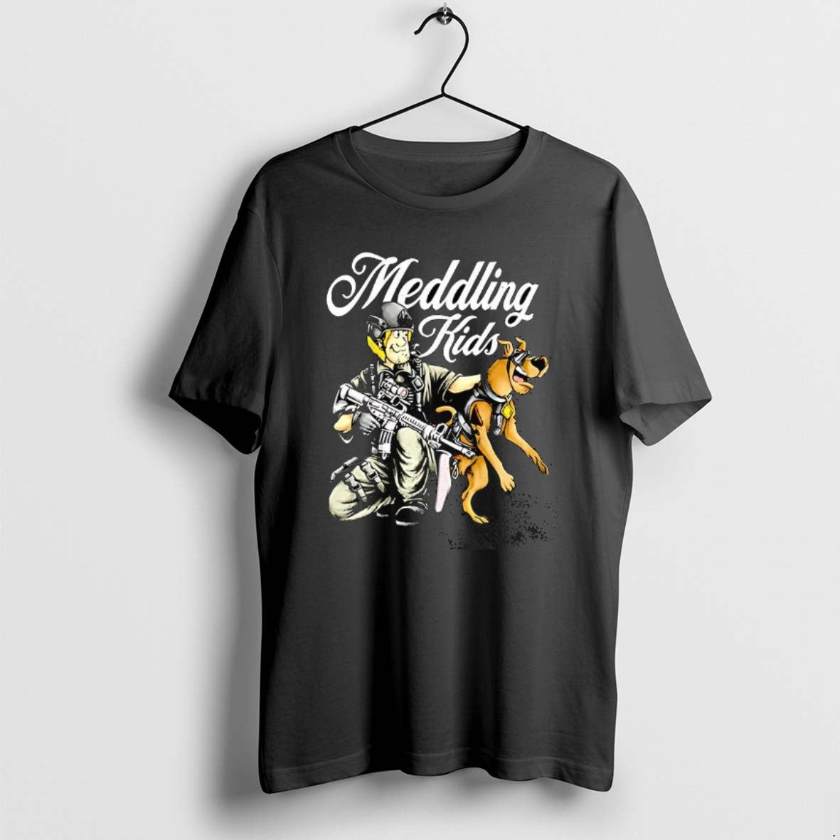Official Scooby Doo And Shaggy Rogers Meddling Kids Meme T-Shirts, Hoodie, Sweatshirt | RetroVerseTees.com