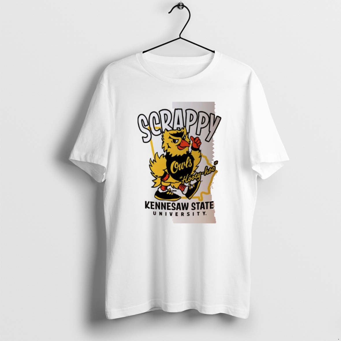 Official Scrappy Kennesaw State Owls University Mascot T-Shirts, Hoodie, Sweatshirt | RetroVerseTees.com