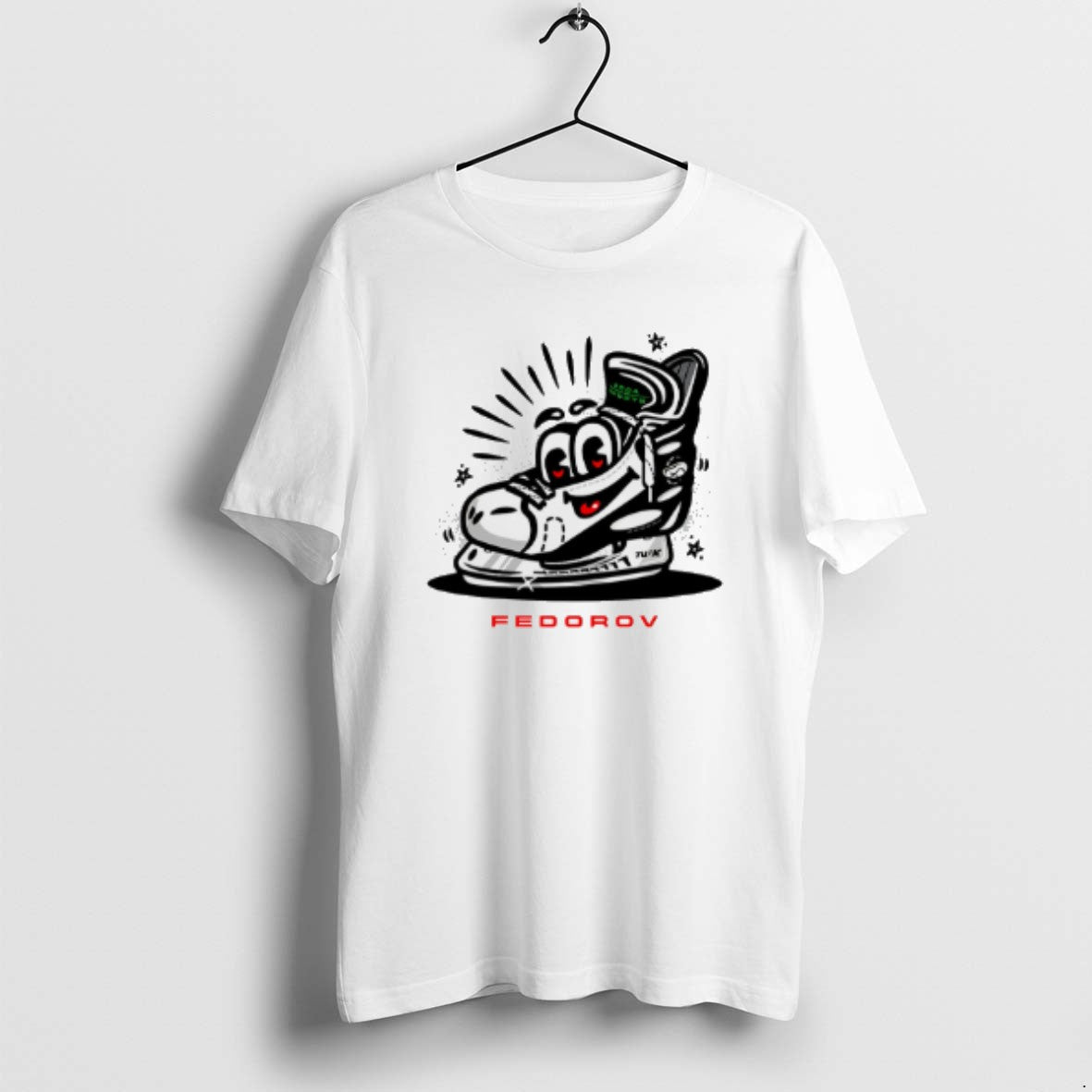 Official Sergei Fedorov Detroit Red Wings Shoe T-Shirts, Hoodie, Sweatshirt | RetroVerseTees.com