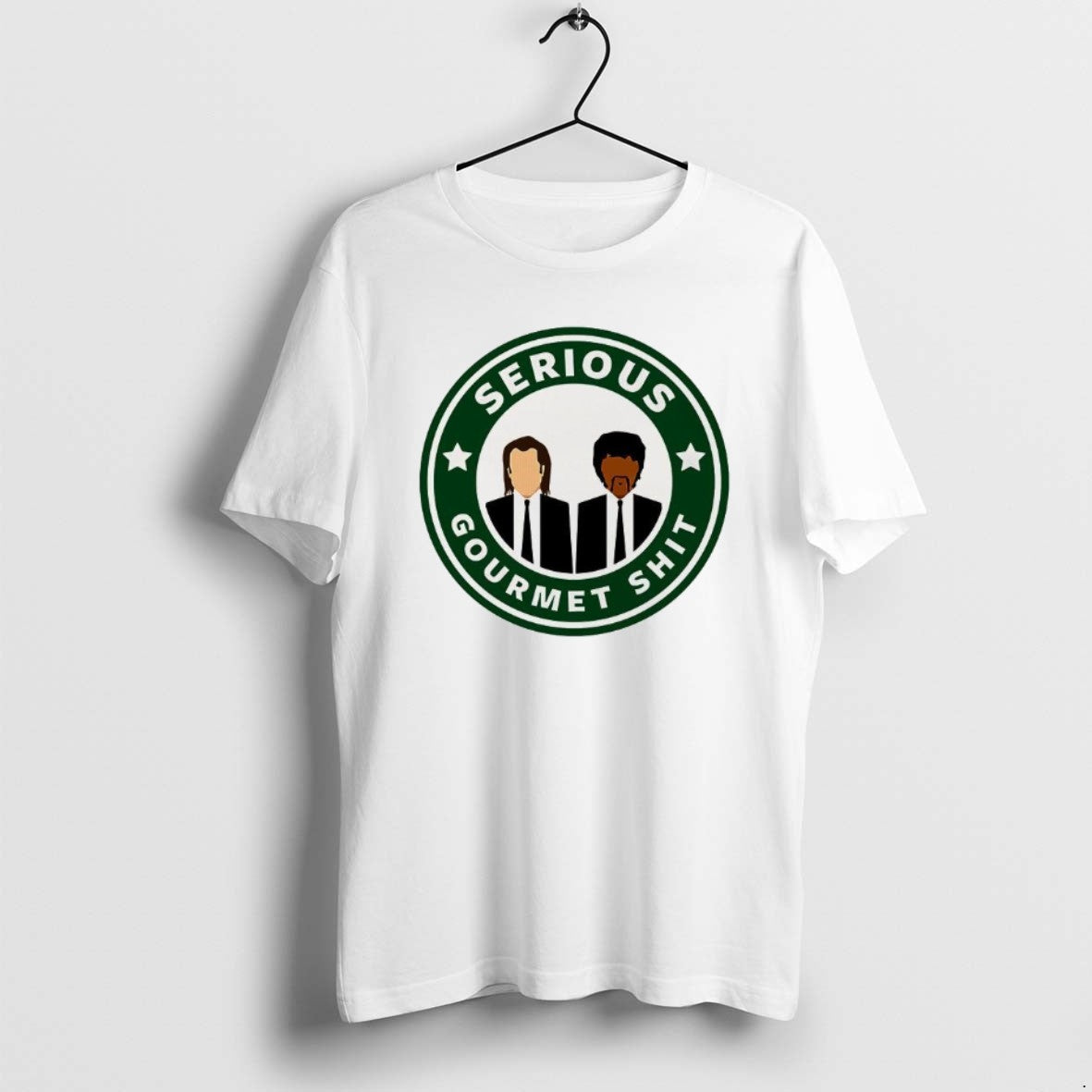 Official Serious Gourmet Shit Pulp Fiction Parody Logo T-Shirts, Hoodie, Sweatshirt | RetroVerseTees.com