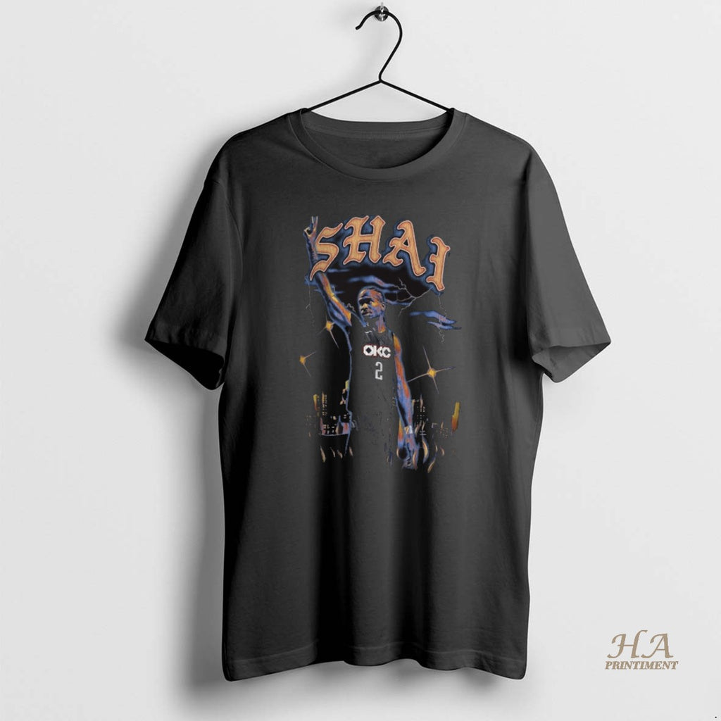 Official Shai Gilgeous Alexander Oklahoma City Thunder 2025 26 City Player Graphic