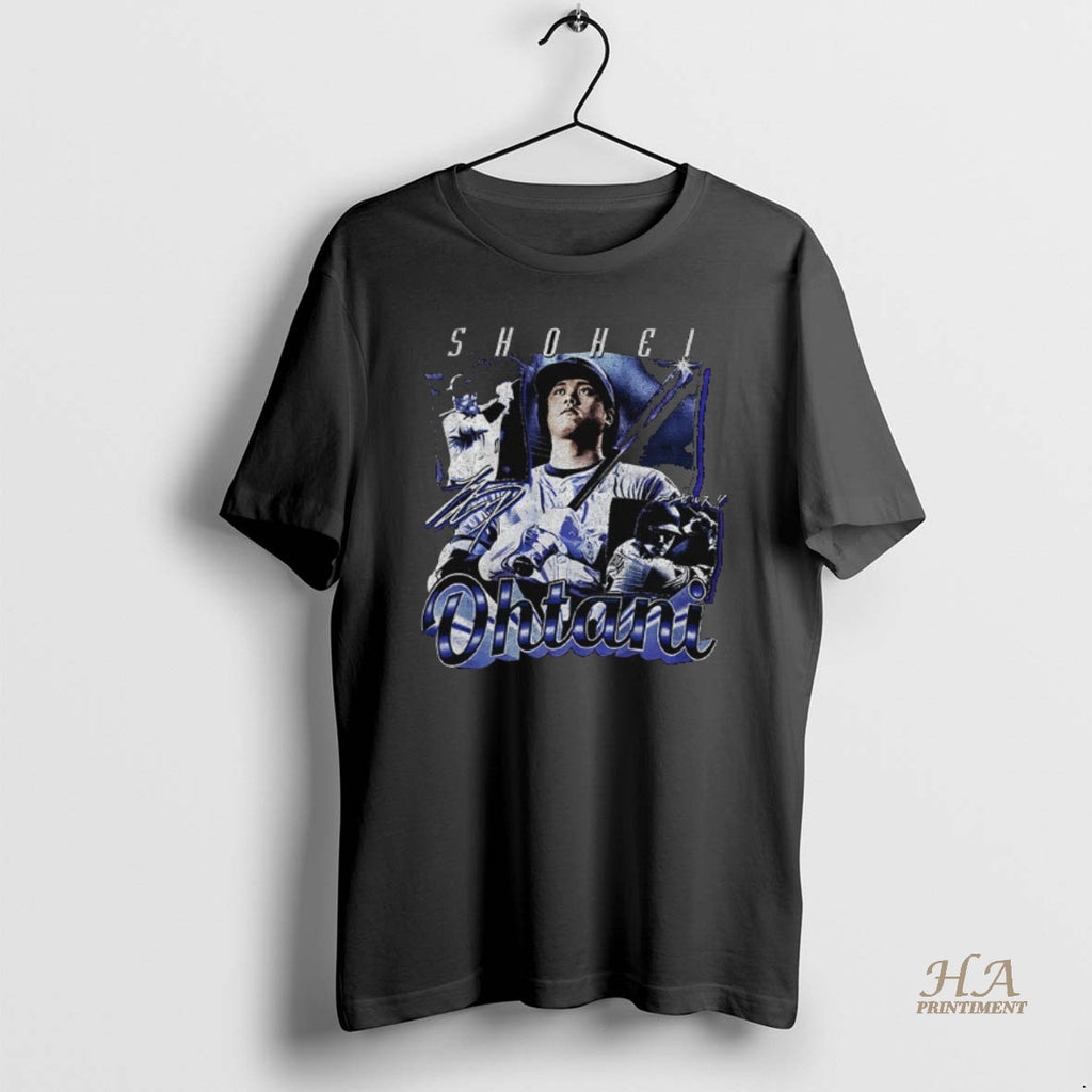 Official Shohei Ohtani Los Angeles Dodgers Baseball Signature Graphic
