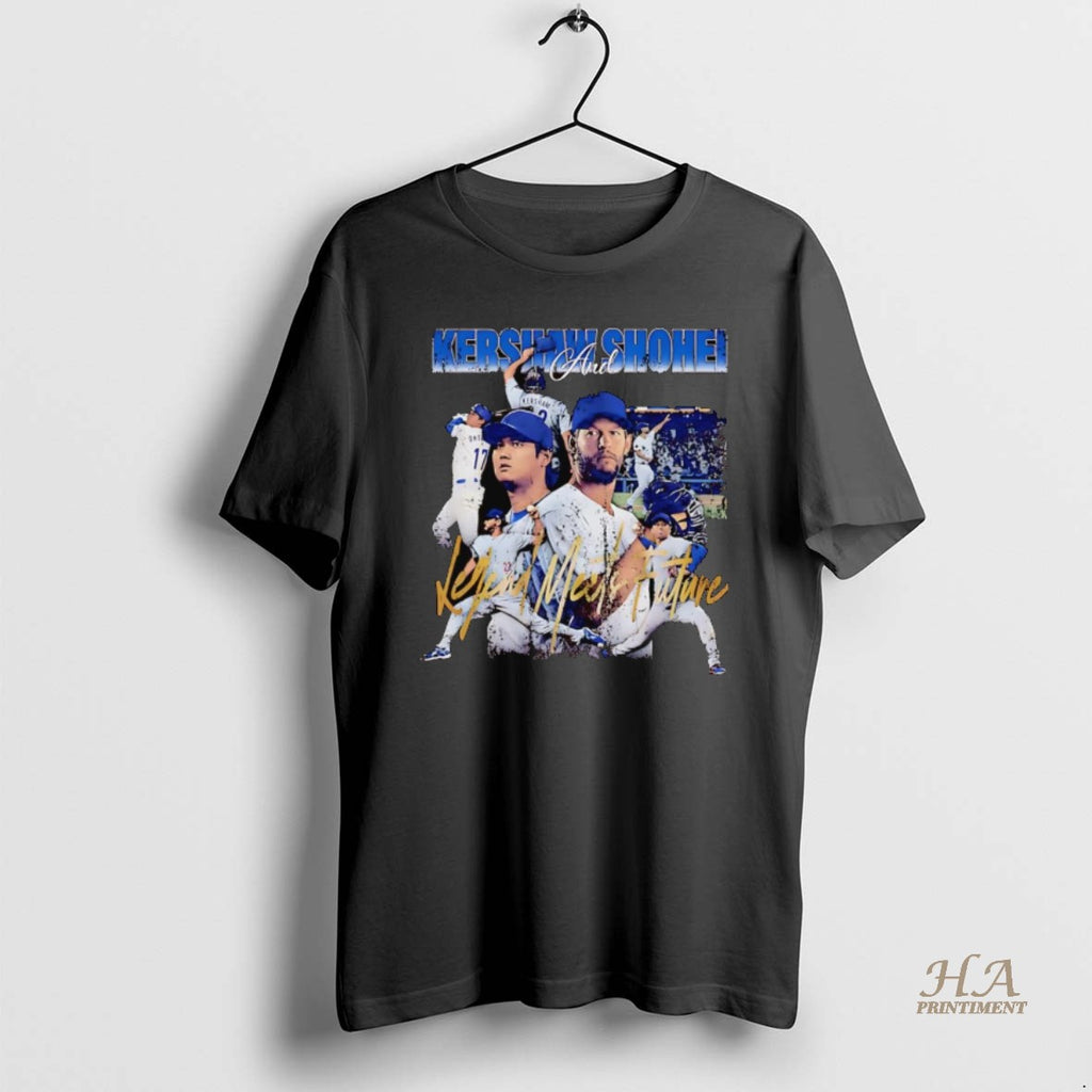 Official Shohei Ohtani And Clayton Kershaw La Dodgers Legend Meets Future
