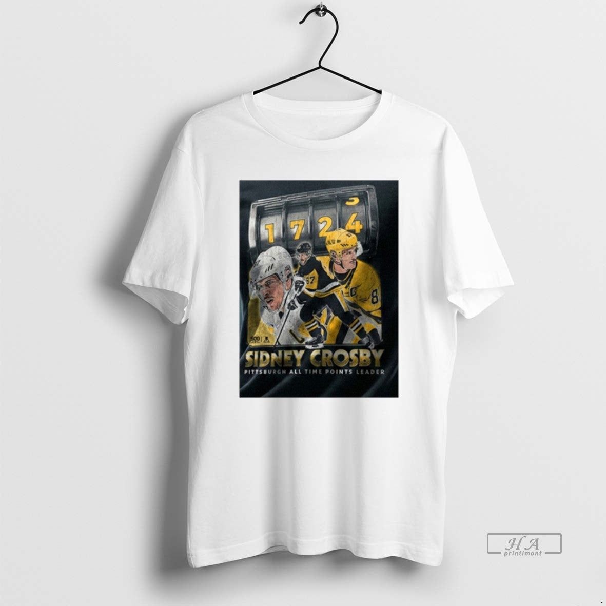 Official Sidney Crosby Pittsburgh Penguins 1724 Pittsburgh All Time Points Leader T-Shirts, Hoodie, Sweatshirt