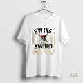 Official Skull Swing Your Sword Hall State Rip Mike Coach Rest In Peace