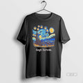 Official Starry Nights Gogh Outside T-Shirts, Hoodie, Sweatshirt | RetroVerseTees.com
