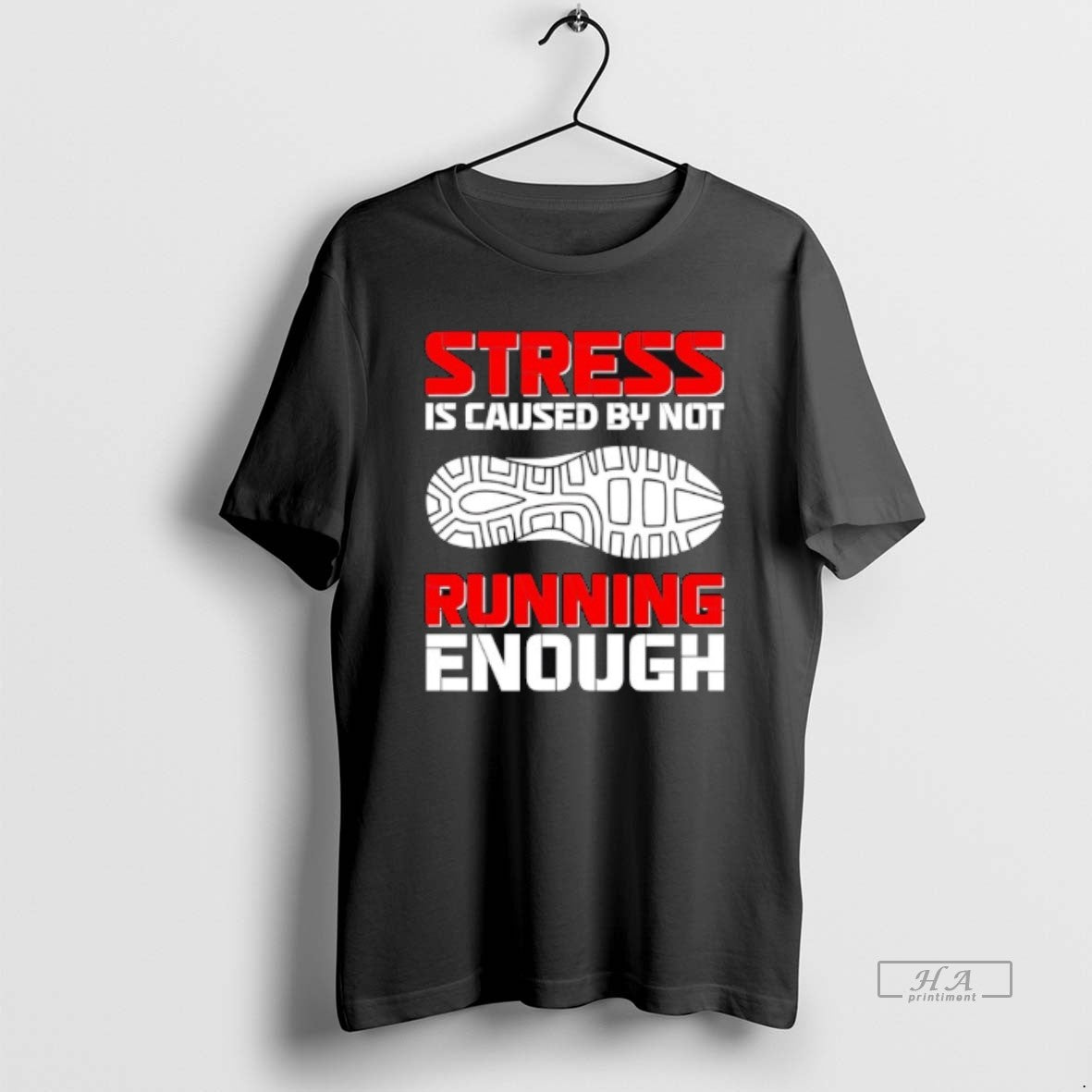 Official Stress Is Caused By Not Running Enough T-Shirts, Hoodie, Sweatshirt | RetroVerseTees.com