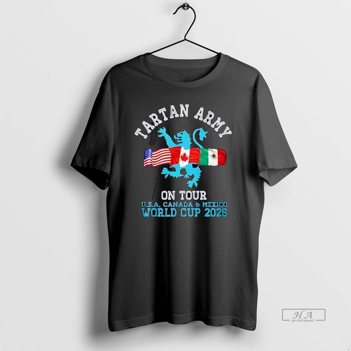 Official Tartan Army On Tour Scotland World Cup 2026 Christmas T-Shirts, Hoodie, Sweatshirt | RetroVerseTees.com