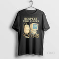 Official Tech 404 Error Hilarious Respect Your Elders T-Shirts, Hoodie, Sweatshirt | RetroVerseTees.com