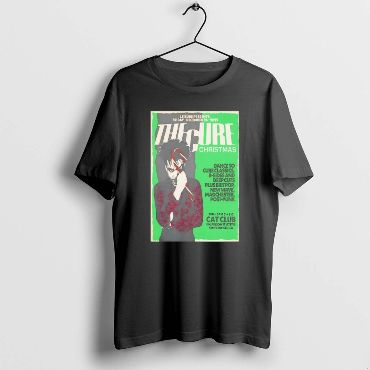 Official The Cure Event San Francisco Ca On Dec 26 2025 T-Shirts, Hoodie, Sweatshirt | RetroVerseTees.com