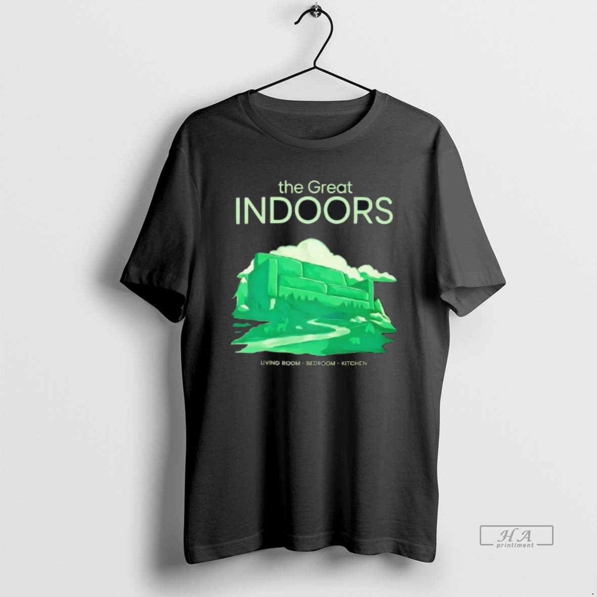 Official The Great Indoors Nature Lover Homebody Graphic T-Shirts, Hoodie, Sweatshirt | RetroVerseTees.com