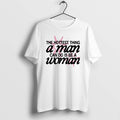 Official The Hottest Thing A Man Can Do Is Be A Woman T-Shirts, Hoodie, Sweatshirt | RetroVerseTees.com