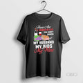 Official There Are 3 Things In Life You Dont Touch My Husband My Kids And T-Shirts, Hoodie, Sweatshirt | RetroVerseTees.com