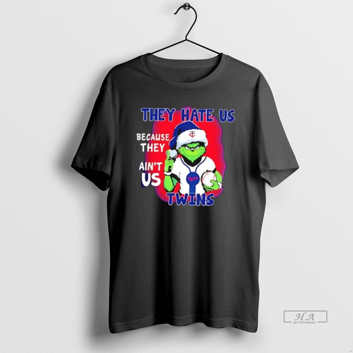 Official They Hate Us Because They Aint Us Minnesota Twins T-Shirts, Hoodie, Sweatshirt | RetroVerseTees.com