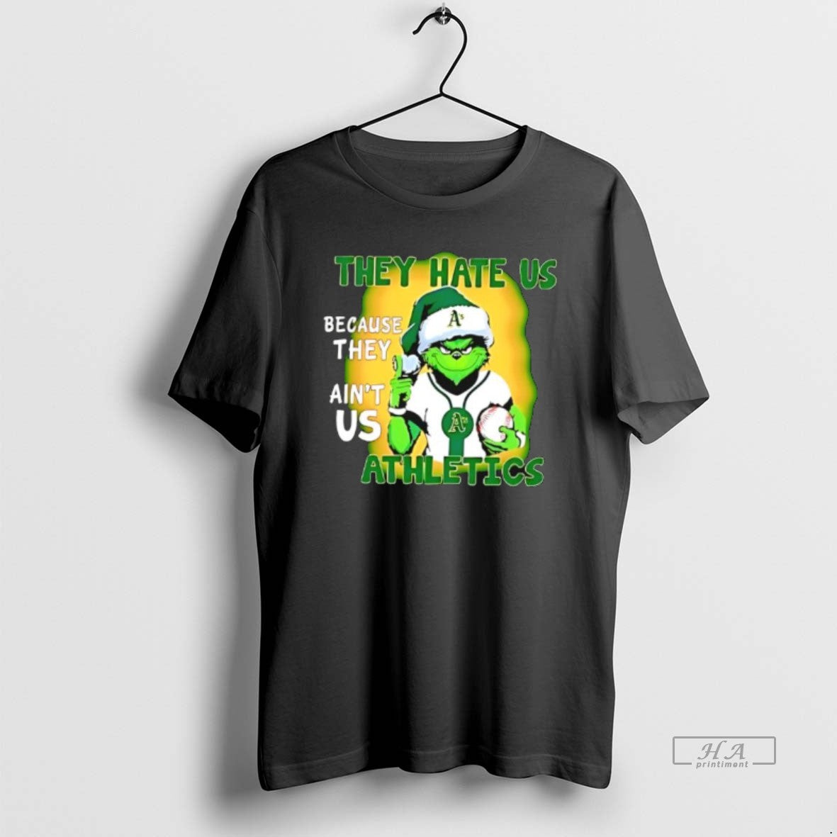 Official They Hate Us Because They Aint Us Oakland Athletics T-Shirts, Hoodie, Sweatshirt | RetroVerseTees.com