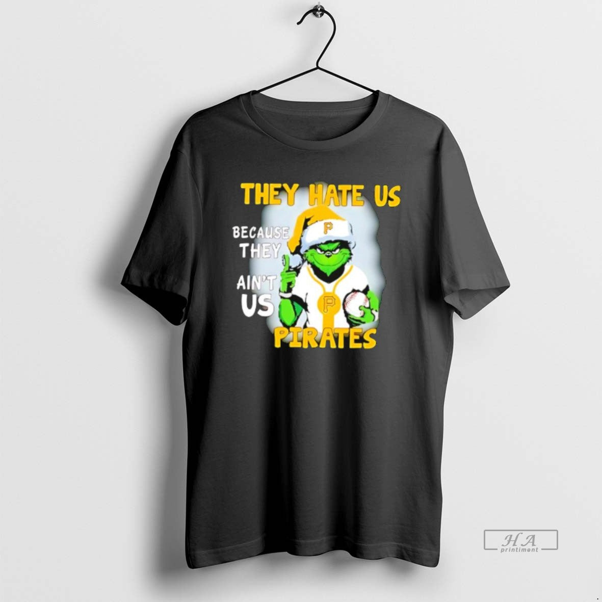 Official They Hate Us Because They Aint Us Pittsburgh Pirates T-Shirts, Hoodie, Sweatshirt | RetroVerseTees.com