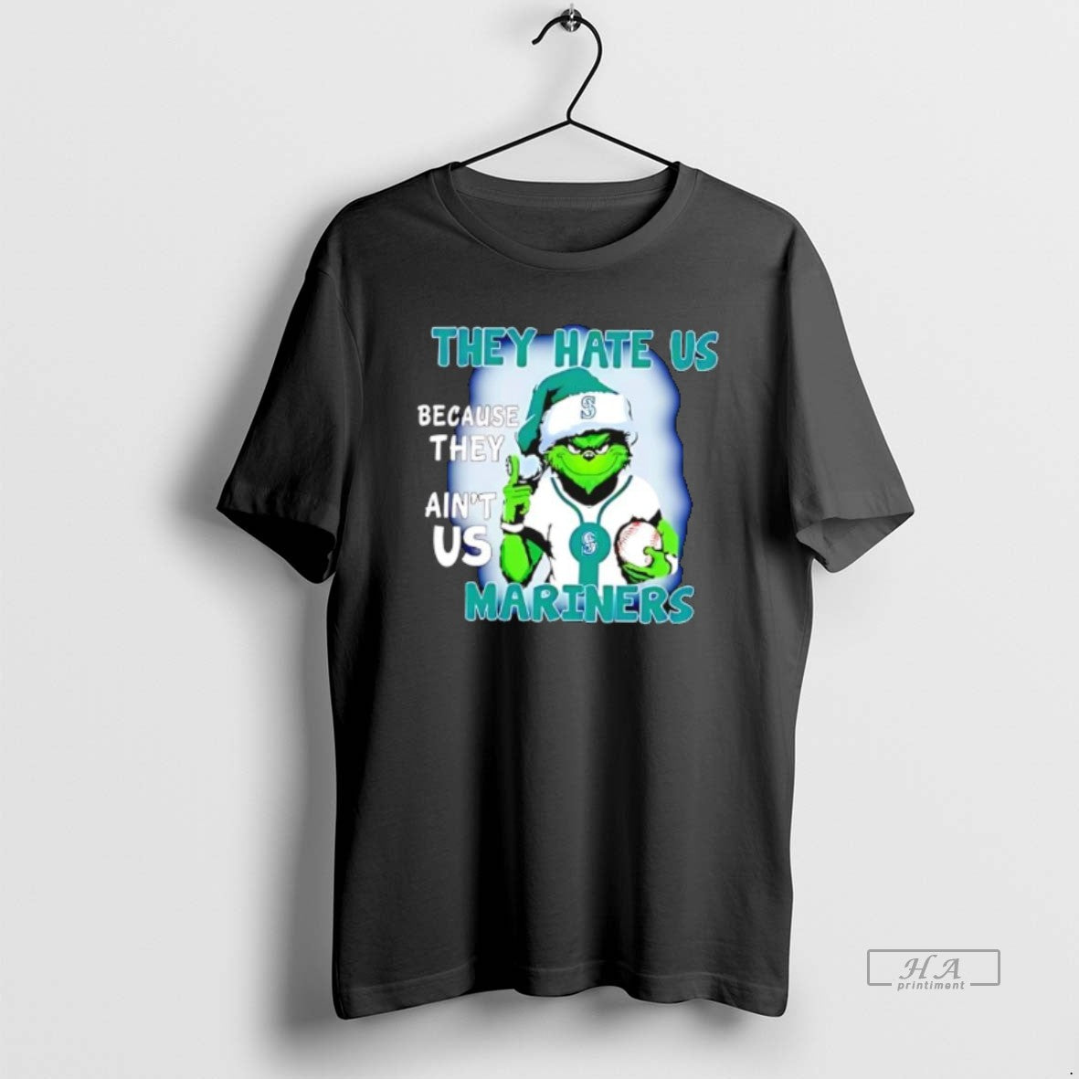 Official They Hate Us Because They Aint Us Seattle Mariners T-Shirts, Hoodie, Sweatshirt | RetroVerseTees.com