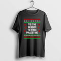Official Tis The Season To Free Palestine Ugly Christmas T-Shirts, Hoodie, Sweatshirt | RetroVerseTees.com