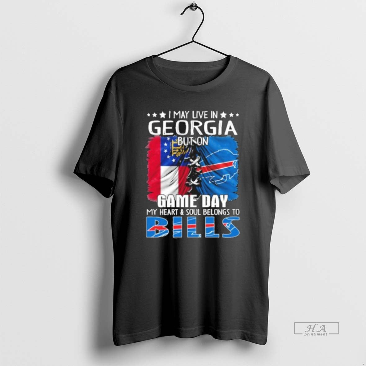 Official Trending Shirt I May Live In Georgia But On Gameday My Heart And Soul Hoodie, Sweatshirt | RetroVerseTees.com