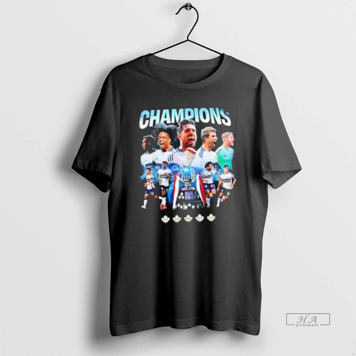 Official Trendy 2025 Vancouver Whitecaps Fc Players Telus Canadian Champions 2 Sided