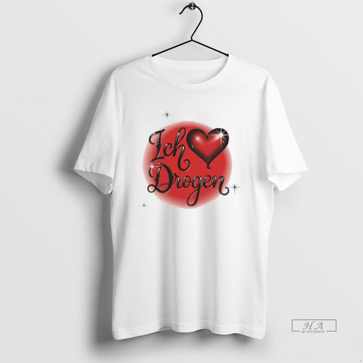 Official Trendy Ich Liebe Drogen Heart