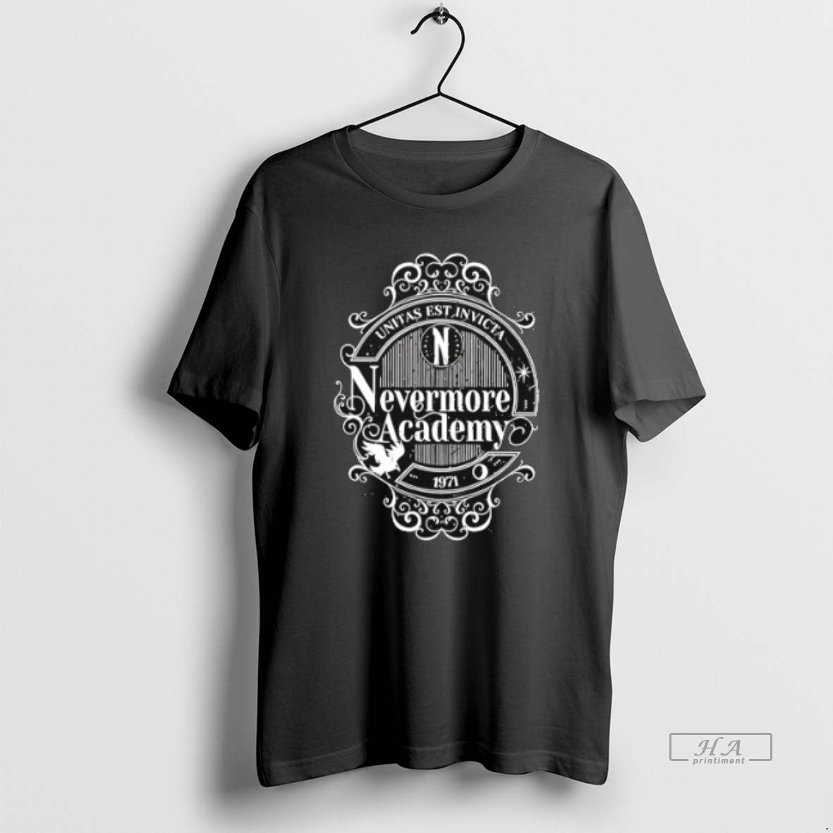 Official Trendy Nevermore Academy Unitas Est Invicta 1971