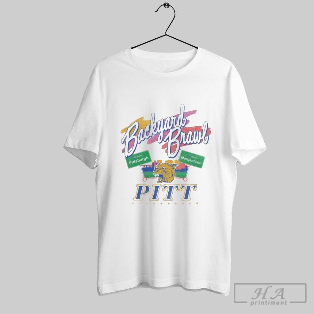 Official Trendy Pitt Panthers Backyard Brawl Ringer