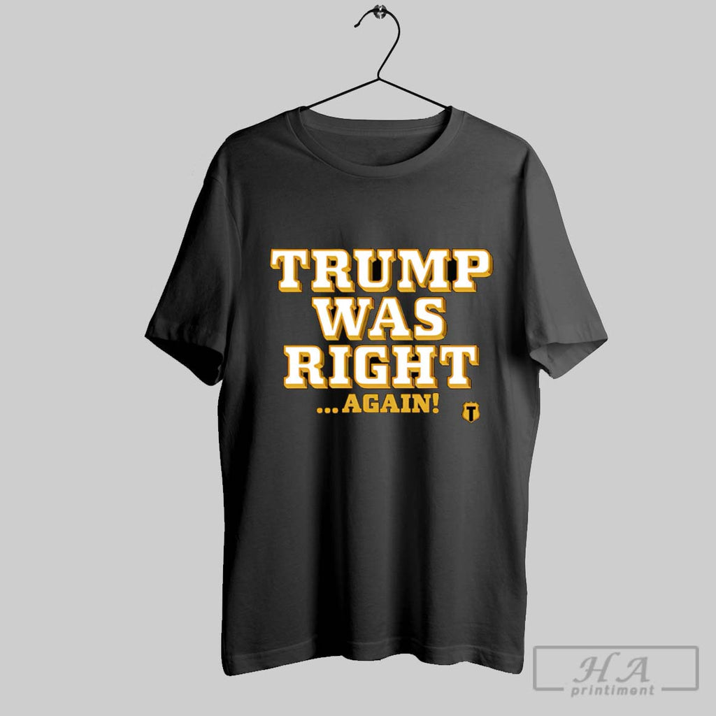Official Trump Was Right Again
